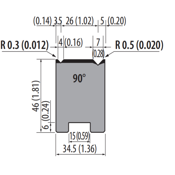 Стиль Амада H46 90° 2V